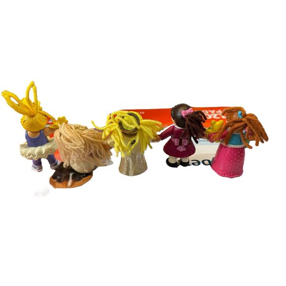 Lot Of 5 1992 McDonald’s Cabbage Patch Kids Toys Angel Dancer - Picture 5 of 8